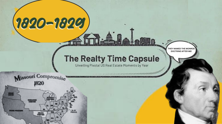 Realty Time Capsule 1820-1829