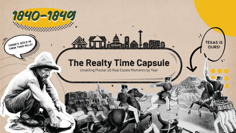Realty Time Capsule 1840-1849